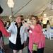 Superintendent Patricia Green and Trustee Irene Patalan greet guests at the Ann Arbor Public Schools retirement party on Tuesday, June 18. Daniel Brenner I AnnArbor.com